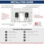ELECTECK Non-Programmable Digital Thermostat for Home, up to 1 Heat/1 Cool with Large LCD Display, Compatible with Single Stage Electrical and Gas/Oil System, White