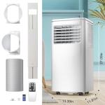 Portable 8000 BTU Air Conditioner, 4 in 1 protable AC, Cools 350sq. ft, Remote Control, 24 Hour Timer, Quiet Operation,Window Fan, 2 Speed for Bedroom Office Home Dorm