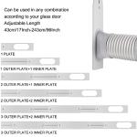 Kxuhivc Portable Air Conditioner Window Vent Kit, Adjustable Window Seal with 5.9 Inch Diameter, 78.7 Inch Length Exhaust Hose for A/C Unit Universal for Sliding Glass Doors