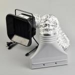 Flat Air Conditioner Exhaust Hose, Air Conditioner Portable Exhaust Hose Window Adapter, Exhaust Port Connector for Portable Air Conditioner Dryer Ventilation System (1)