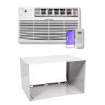 OLMO 8,000 BTU 115V Through-the-Wall Air Conditioner & Heat System – Heating & Cooling – Includes Wall Sleeve, Remote Control & Built-In Wireless Smart Kit – R-32 Refrigerant