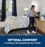 GE Window Air Conditioner 10,000 BTU for Rooms up to 450 sq ft., Wi-Fi Enabled, Energy-Efficient Cooling for Medium Rooms, Easy Install Kit, Control Using Remote or Smartphone App, White