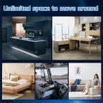 Victool Portable Mobile Air Conditioners, 1800BTU Portable Air Conditioners, 38/44dB(A) Quiet, Smart Air Conditioner for Room Indoor/Outdoor