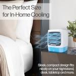 Arctic Air Chill Zone Evaporative Cooler with Hydro-Chill Technology, Portable Fan with 4 Adjustable Speeds, 8-Hour Cooling, Fan for Bedroom, Living Room, Basement, Office & More