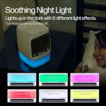 Arctic Air Chill Zone Evaporative Cooler with Hydro-Chill Technology, Portable Fan with 4 Adjustable Speeds, 8-Hour Cooling, Fan for Bedroom, Living Room, Basement, Office & More