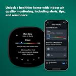 ecobee Smart Thermostat Premium with Smart Sensor and Air Quality Monitor - Programmable Wifi Thermostat - Works with Siri, Alexa, Google Assistant