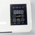 2 In1 Mini Wall Mounted Air Conditioner Fan, Portable Cooling And Heating Air Conditioners Heating System for Bathroom Office Bedroom RV, Ac and Heater Combo Unit(White)