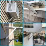 Window Air Conditioner Support Bracket , Window AC Bracket Light Duty Universal AC Support Up to 85 lbs(Patent)