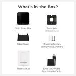 Breez Max | ENERGY STAR CERTIFIED Smart AC Controller | WiFi Thermostat for Mini-Split, Window, Portable ACs/Heat Pumps | AI-Based Tech | Free App, No Subscriptions | Alexa, Google, IFTTT etc. (Black)