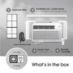 LG 12000 BTU Window Air Conditioner [2024 New]Remote Control WiFi Enabled Works w/LG ThinQ, Alexa, Hey Google,Ultra-Quiet, Washable Filter, Cools Large Rooms up to 550Sq.Ft AC Unit White LW1224RSMX