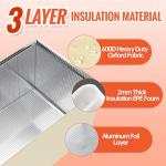 Outdoor AC Unit Cover with Waterproof Insulation