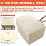 Outdoor AC Unit Cover with Waterproof Insulation