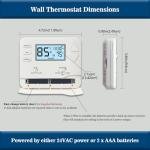 5-1-1 Programmable Digital Thermostat for HVAC Systems