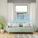 Bonnlo 6000BTU Window AC with Remote and Timer