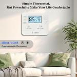 5-1-1 Programmable Digital Thermostat for HVAC Systems