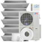 Cooper & Hunter 5-Zone Ductless Mini Split AC