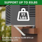 Universal Window AC Support Bracket - Up to 85 lbs