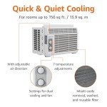 Amazon Basics 5000-BTU Window Air Conditioner Unit
