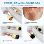 ROVSUN 50 Ft Mini Split Line Set for AC