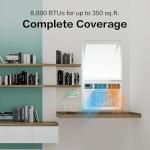 ROVSUN 8000 BTU 4-in-1 Window Air Conditioner