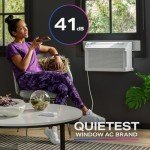 GE Profile 8,300 BTU U-Shaped Window AC