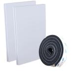 Window Air Conditioner Foam Insulation Panels, 2 Pack