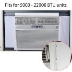 Window Air Conditioner Foam Insulation Panels, 2 Pack