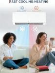 Energy Efficient Mini Split AC and Heater, 12,000 BTU