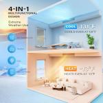 ROVSUN 12000 BTU Ducted Mini Split AC System