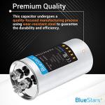 BlueStars 40+10 MFD HVAC Capacitor Replacement Part
