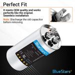BlueStars 40+10 MFD HVAC Capacitor Replacement Part