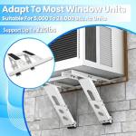 No-Drill Heavy Duty AC Window Support Bracket