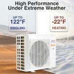 Cooper & Hunter 24,000 BTU Mini Split AC & Heat Pump