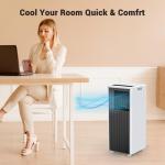 8000 BTU Portable 3-In-1 Air Conditioner Unit