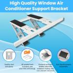 No-Drill Heavy Duty AC Window Support Bracket