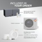 Cooper & Hunter 24,000 BTU Mini Split AC & Heat Pump