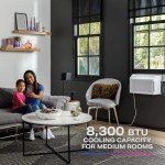 GE Profile 8,300 BTU U-Shaped Window AC