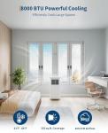 GarveeHome 8000 BTU Portable Air Conditioner Unit