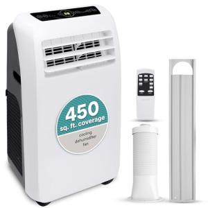 SereneLife 10,000 BTU Portable Air Conditioner with Dehumidifier