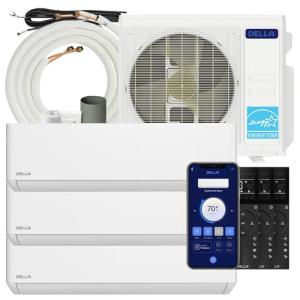 DELLA 27K BTU Multi Zone Mini Split AC