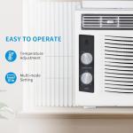 5000 BTU Window AC with Remote Control