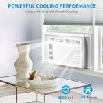 5000 BTU Window AC with Remote Control