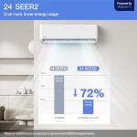 DELLA 27K BTU Multi Zone Mini Split AC