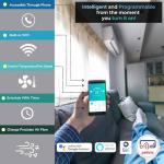 Triple Split 27000 BTU Wi-Fi Multi Zone AC