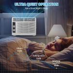 5000 BTU Window AC with Remote Control