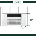 Flehomo Window Air Conditioner Insulation Foam Panels, AC Side Panels Kit, 17in H x 9in W x 7/8in T, Pack of 2, White