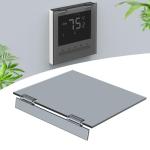 Flamorrow Air Conditioner Thermostat Panel Protection Cover, 4.7" x 5" Wall Panel Protector AC Controller Cover Panel, Anti-Touch Central Ac Protection Cover for Air Conditioning Panel, Acrylic