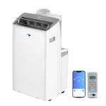 Whynter ARC-1030WN 12000 BTU (10000 BTU SACC) NEX Inverter Dual Hose Cooling Portable Air Conditioner, Dehumidifier, and Fan with Smart Wi-Fi, Up to 500 sq ft in White