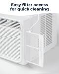 Windmill Window Air Conditioner - Quiet & Smart, Easy Install, Voice-Enabled, Remote & App Control AC Unit - 5,000 BTU Lite