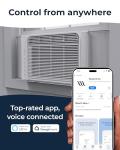Windmill Window Air Conditioner - Quiet & Smart, Easy Install, Voice-Enabled, Remote & App Control AC Unit - 5,000 BTU Lite